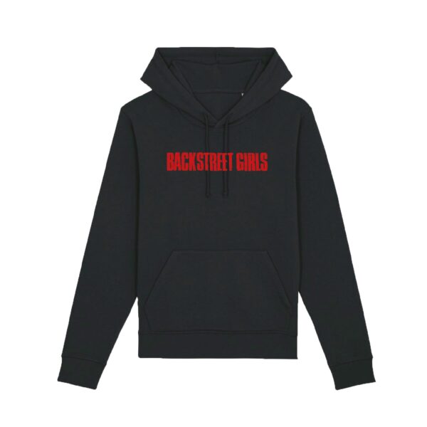 Backstreet Girls - Hoodie - Rød Logo