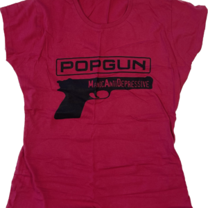 Popgun - tskjorte - Girlie - Rosa