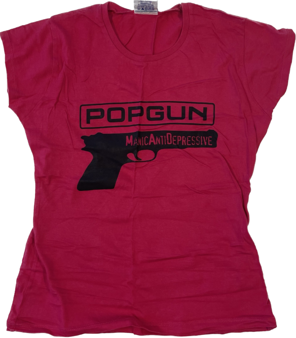 Popgun - tskjorte - Girlie - Rosa