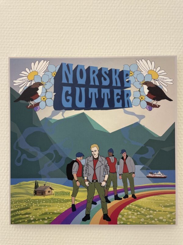 Norske Gutter - Veggbilde - 12" coverbilde