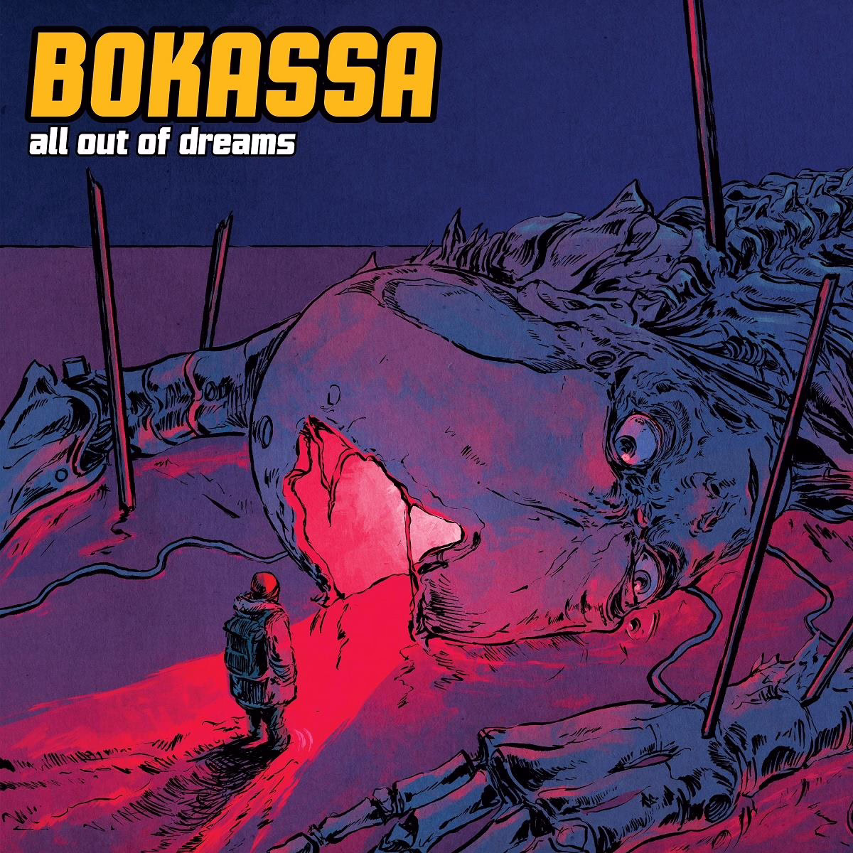 Bokassa - All Out of Dreams Splatter - LP