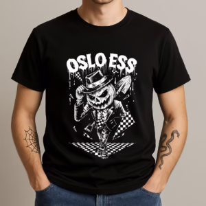Oslo Ess T-skjorte - Trøbbel - Halloween-utgave - Sort - OBS! BLIR SENDT 13. NOVEMBER