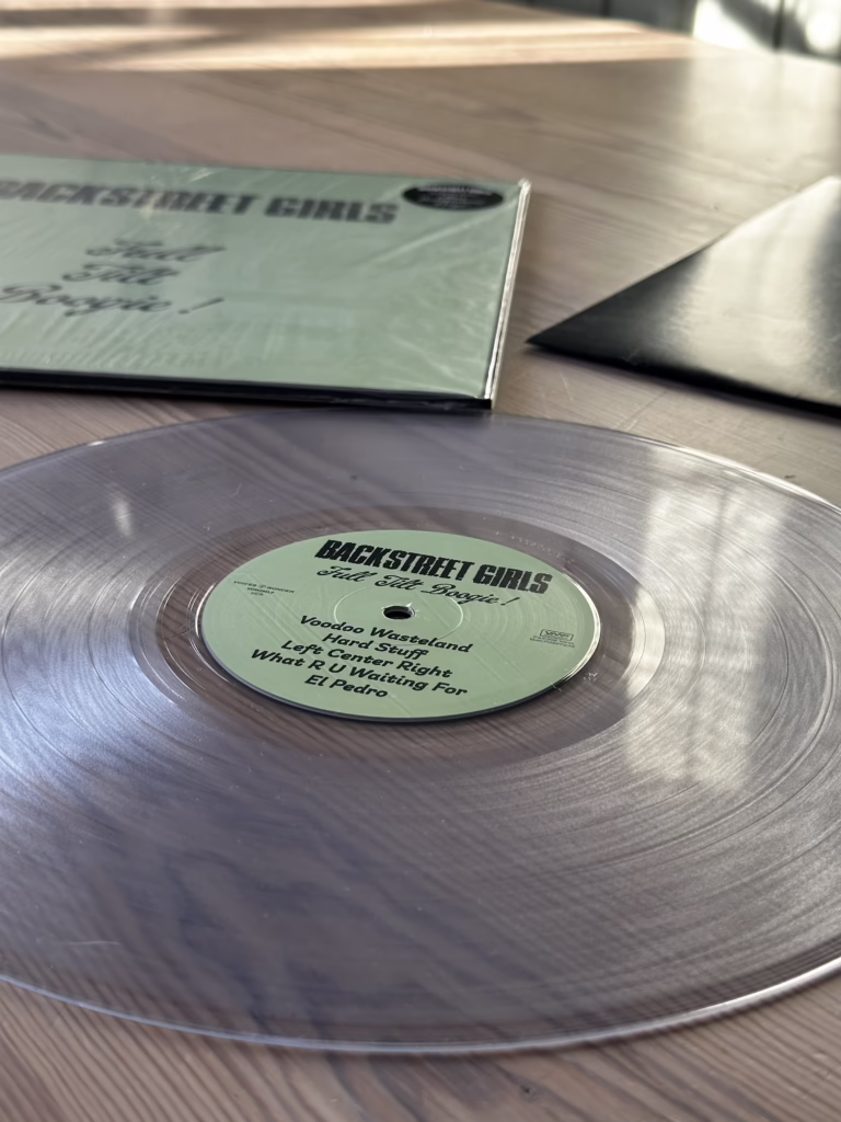 Backstreet Girls - Full Tilt Boogie LP - Clear Vinyl (LIMITED)