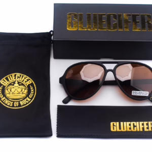 Gluecifer - Sunglasses, polarized glasses, logo and amazing wrapping. Very limited edition!